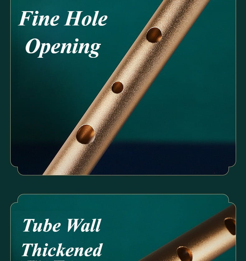 Metal Irish Whistle Portable Student Playing Recorder Professional Performance Irish Whistle Piccolo Flute Wind Music Instrument
