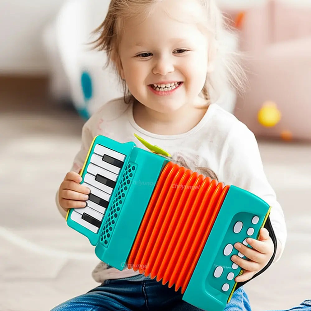 Accordion Toy for Toddlers Musical Instrument Educational Toys Children’s Music Interest Development Gifts for Kids Boys Girls