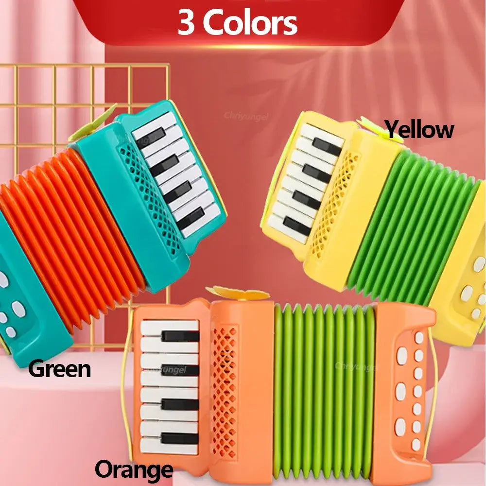Accordion Toy for Toddlers Musical Instrument Educational Toys Children’s Music Interest Development Gifts for Kids Boys Girls