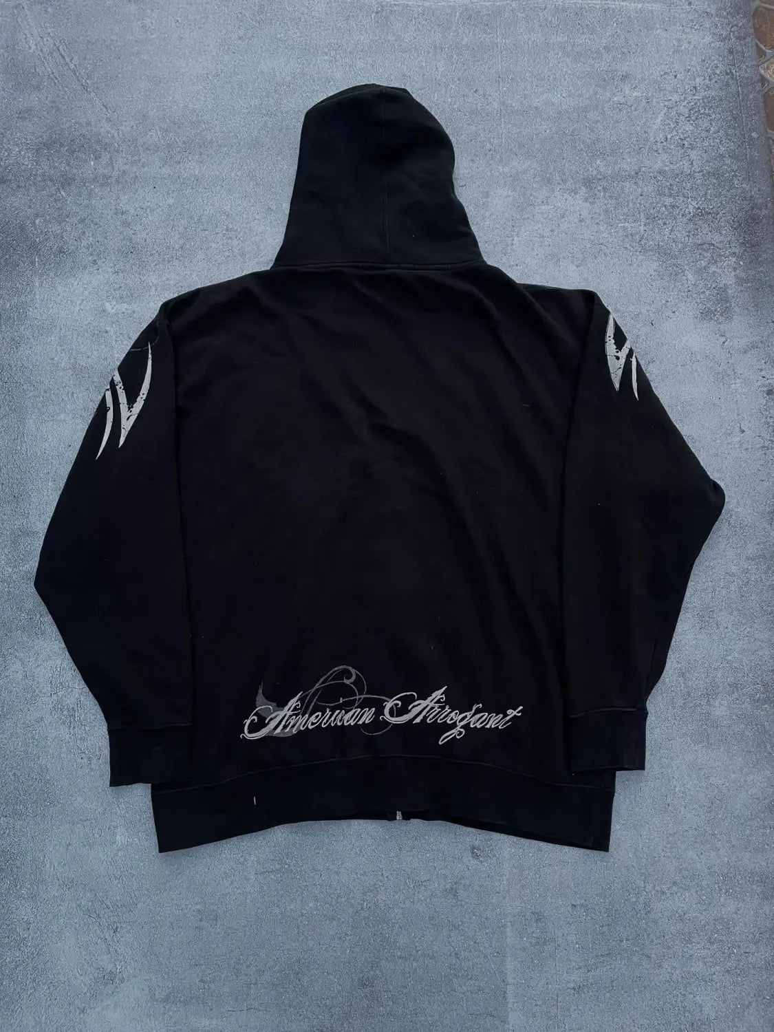 Vintage Tapout Graphic Print Zipper Hoodie Hip Hop Letter Y2K Sweatshirt Women Mens Oversized Hoodie Jacket Clothes Streetwear