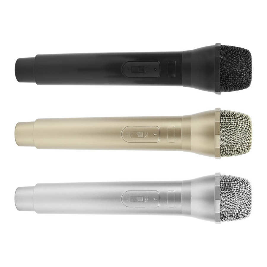 Prop Microphone for Karaoke Dance Shows Practice Microphone Prop for Karaoke studio microphone