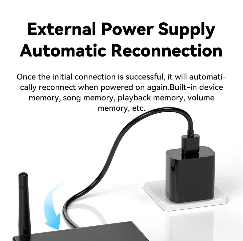 Bluetooth-compatible 6.0 Audio Receiver 3.5mm AUX RCA USB 6.5MM Microphone Music Wireless Adapter with Remote Control for TV PC