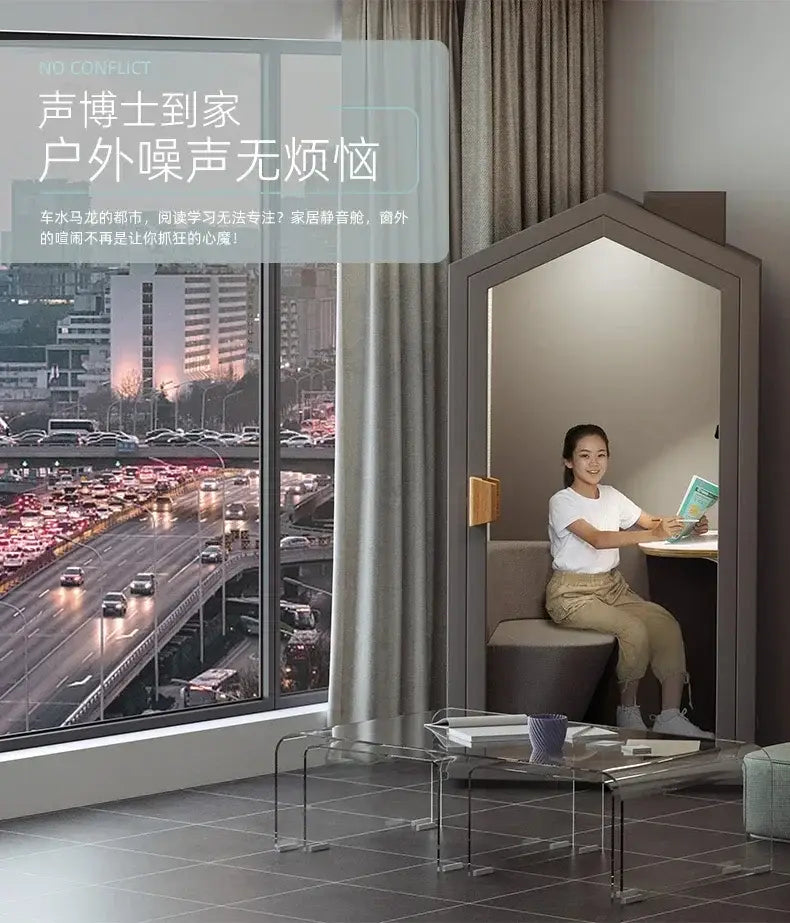 ss K178 s25 A55 Home Learning Warehouse Mute Cabin Mobile Soundproof Room Home KTV Recording Studio Office Telephone Booth