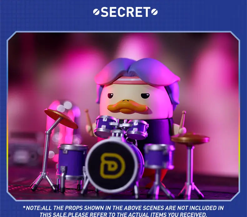 POP MART Duckoo Music Festival Series Blind Box Guess Bag Mystery Box Toys Doll Cute Anime Figure Desktop Ornaments Collection