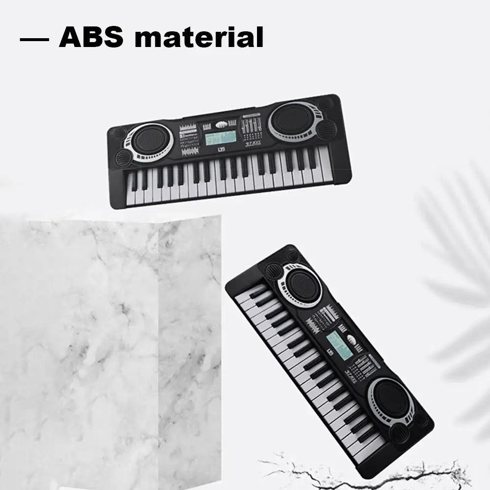 37-key Children’s Electronic Piano Keyboard Portable Educational Toy Musical Instrument Organ Children’s Christmas Birthday Gift