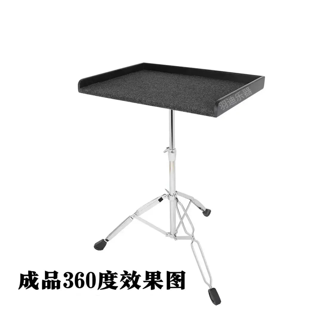 Drum kit paddle tray percussion wooden tray with stand paddle table drum sticks keyboard table