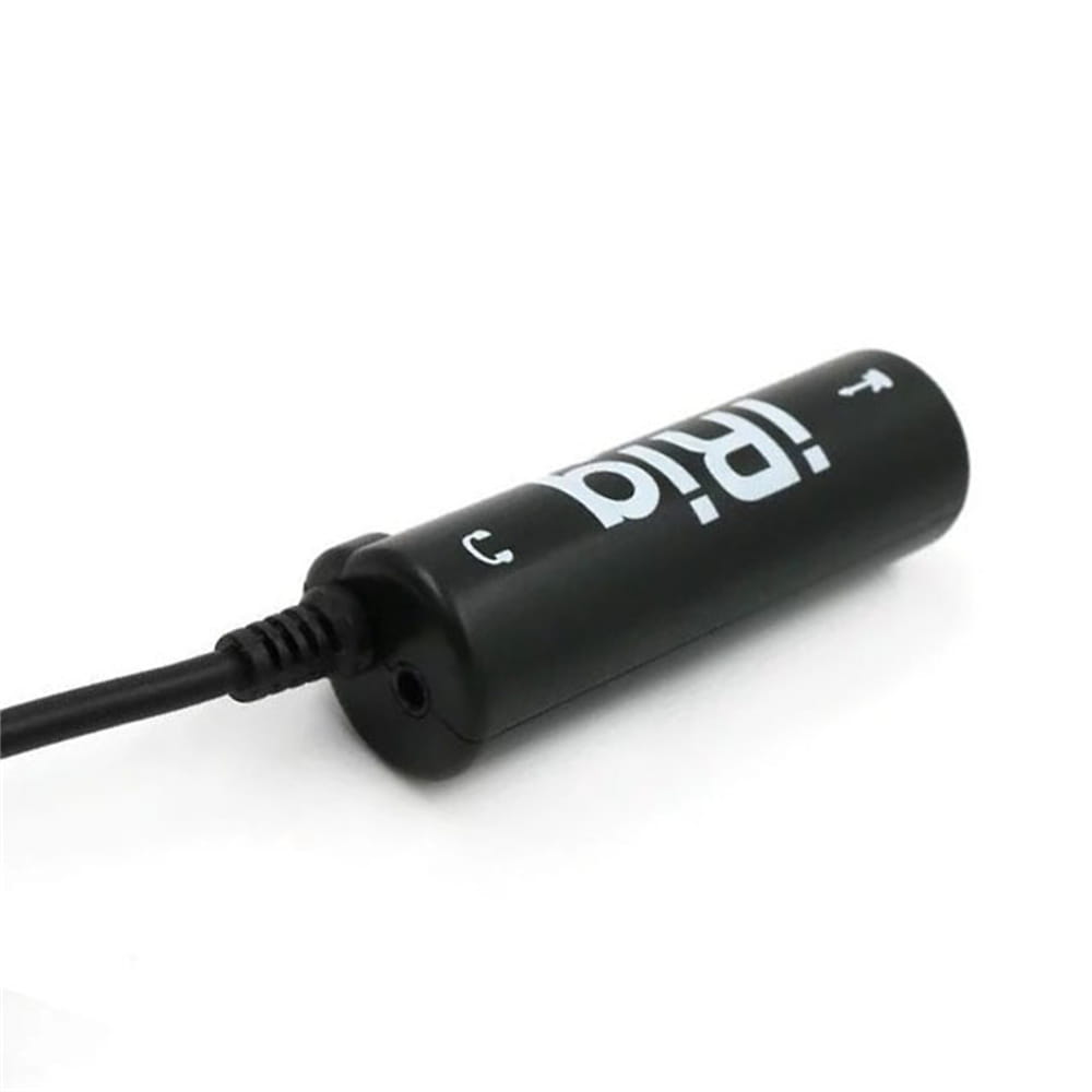 1 pc IRIG guitar interface converter 3.5mm audio cable with low background noise high fidelity frosted anti scratch feature