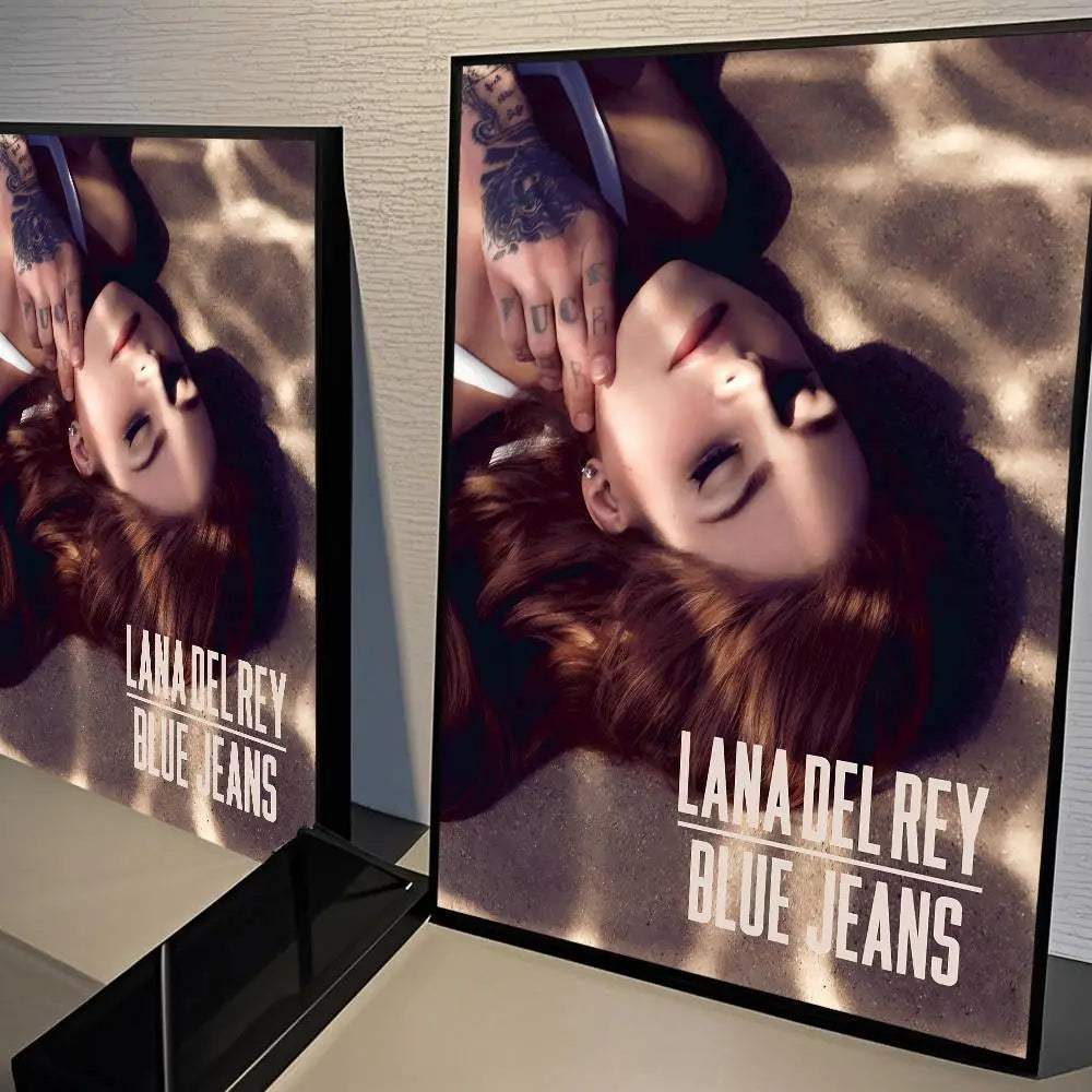Black And Pink Lana Del Rey Classic Movie Posters HD Quality Poster Wall Art Painting Study Nordic Home Decor