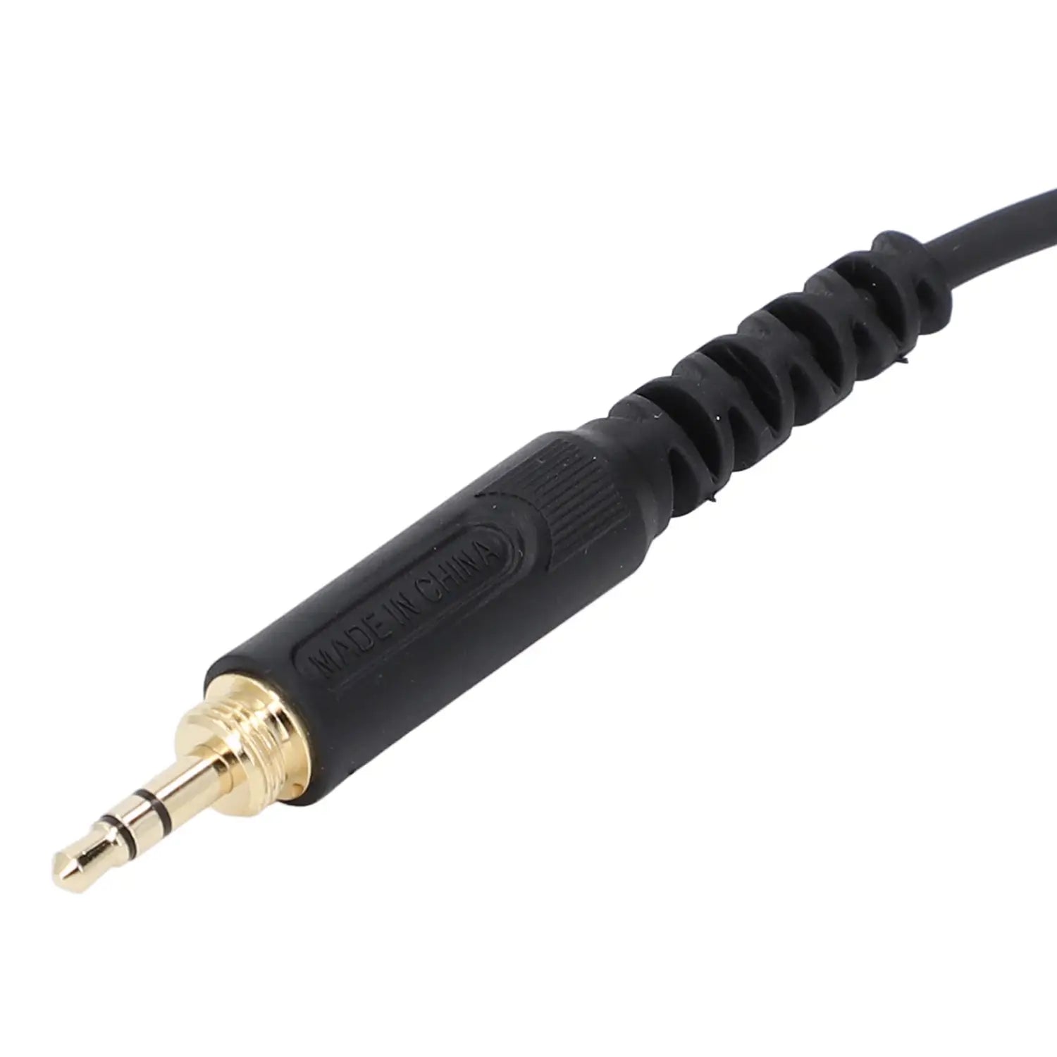 Headphone Sound Cable Long Spring Extension Sound Cable with 3.5mm Plug 6.3mm Adapter for Pioneer DJ HDJ CUE1 HDJ CUE1BT X5 X7