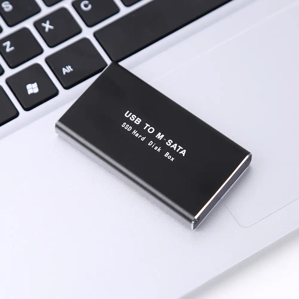 mSATA To USB 3.0/3.1 SSD Enclosure External HD Hard Drive Disk Box Storage Case Adapter