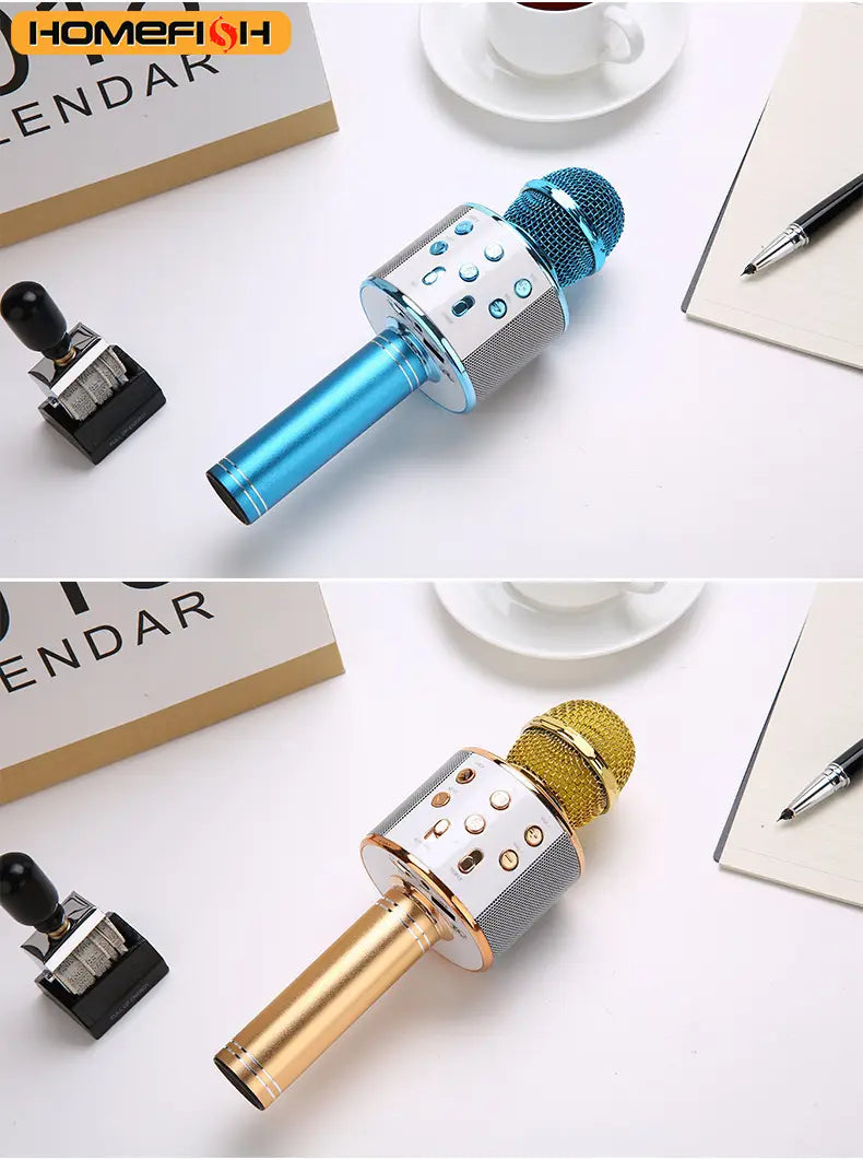 Wireless Bluetooth K12 microphone - Children and adults karaoke microphone - Portable party and travel gift