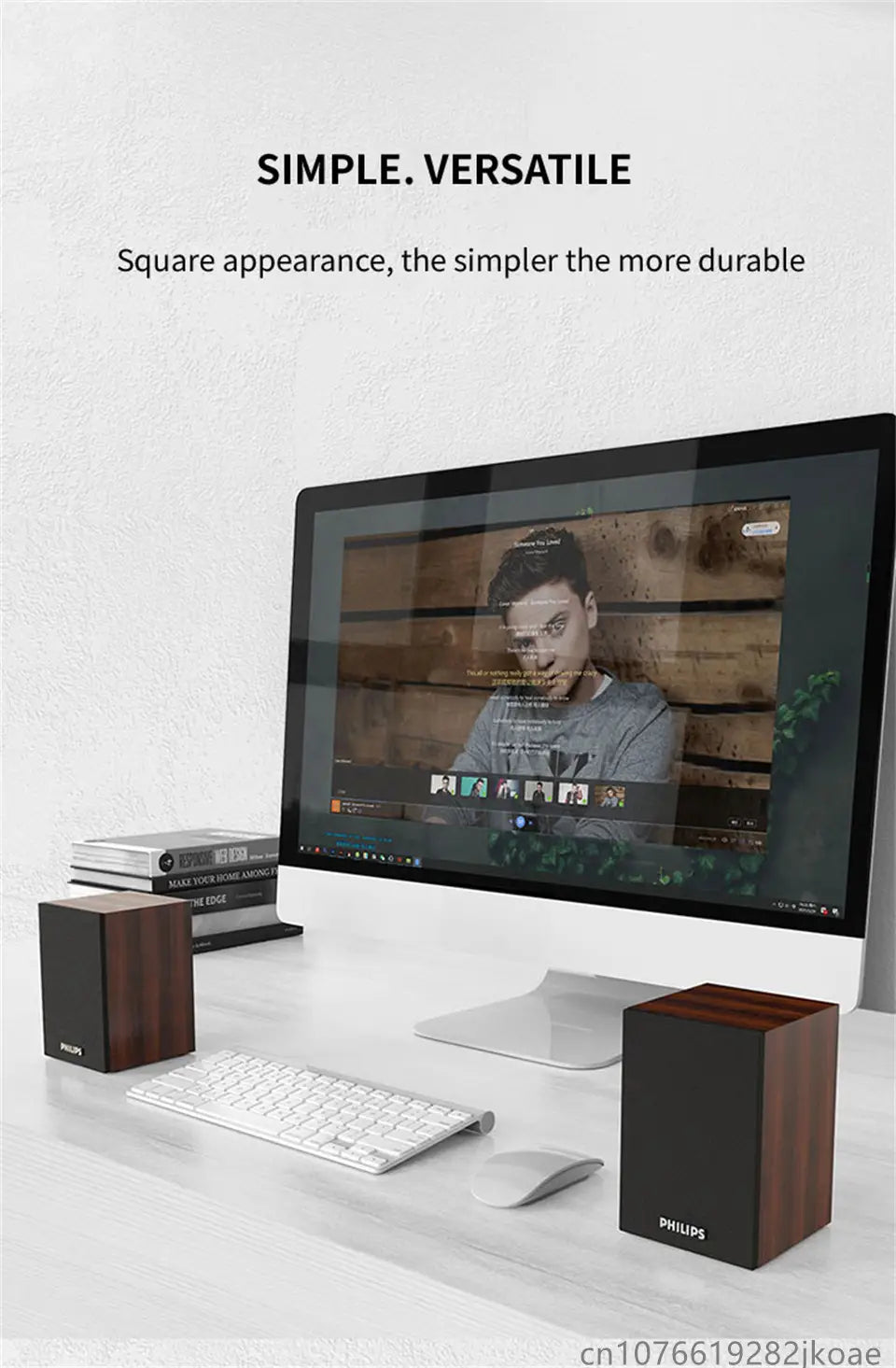 Philips SPA20 Bluetooth Speakers Outdoor Loudspeaker Music Player HiFi Stereo Sound Subwoofer for Computer Desktop Mobile Phone