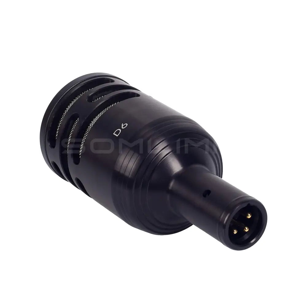 SOMLIMI D6 Drum Microphone Instrument Kick Drum Bass Microphone Dynamic Microphone Bass Snare Kick Mic Kick-out Big Bass