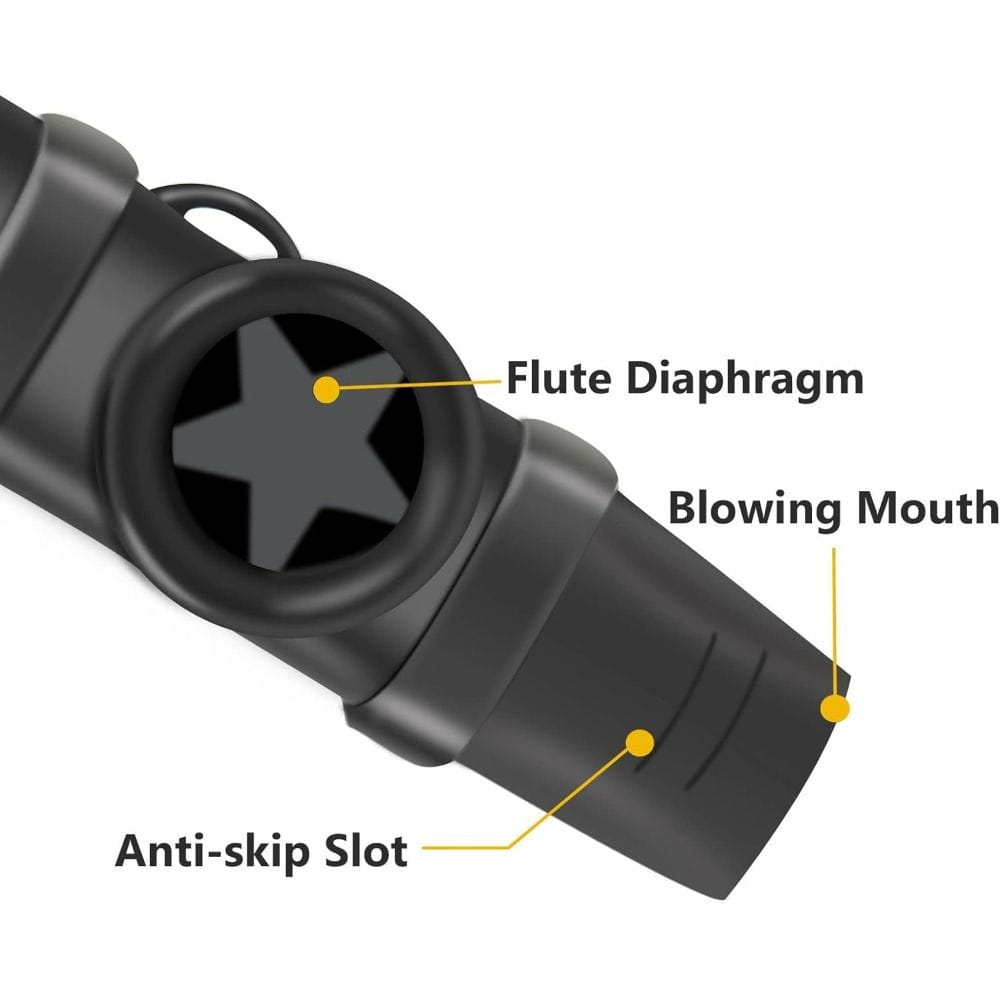 Portable ABS Kazoo Flute Easy To Learn with Lanyard Musical Instruments Joyful British Musical Whistle Toy Boys Girls Gift