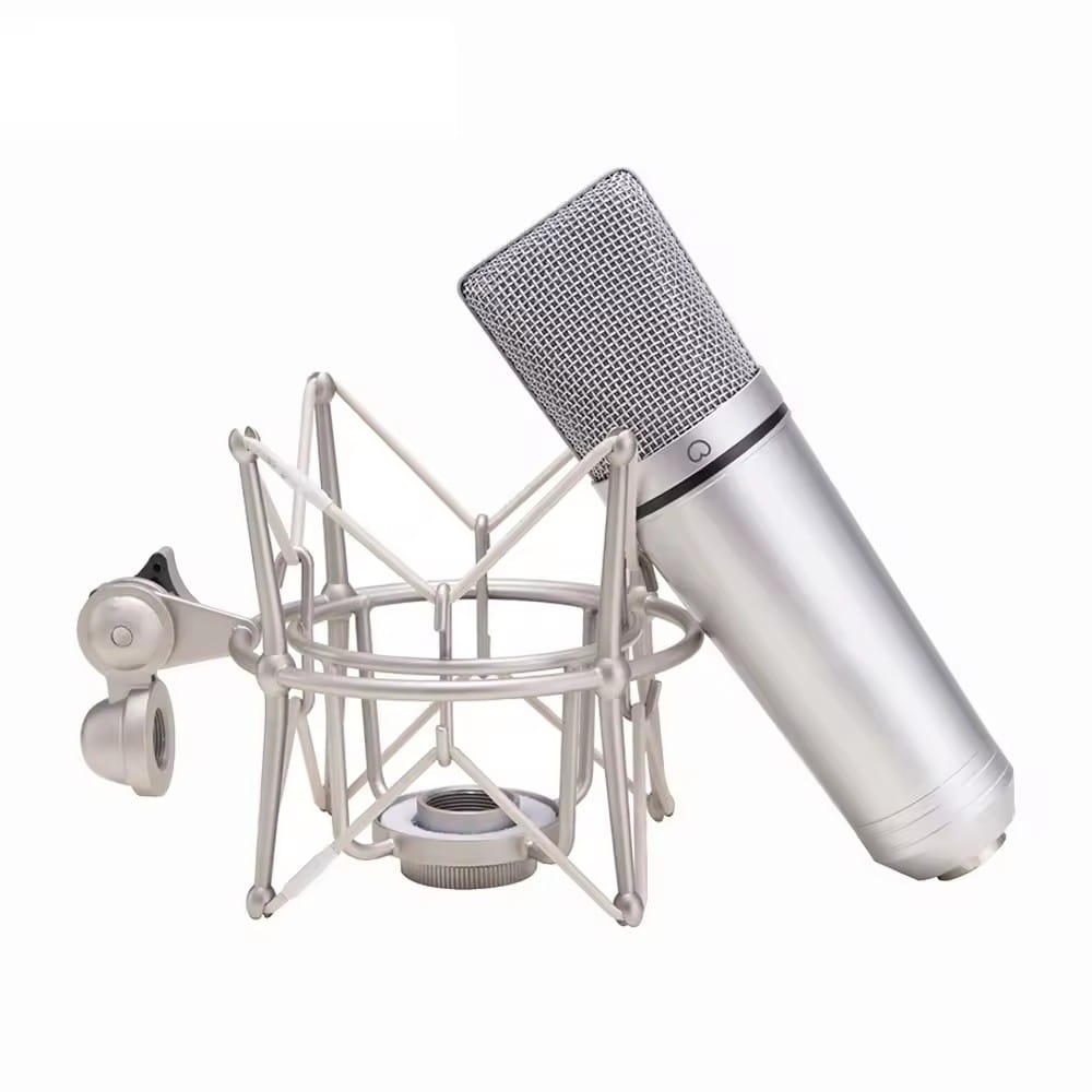 Professional Home Studio Monitoring Speaker Kit Wired Communication Portable Noise Cancelling Microphone Device Recording Music
