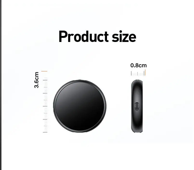 64-128GB Magnet Mini Voice Recorder Professional Sound Activated Dictaphone Noise Reduce Small Digital Audio Recorder Mp3 Player
