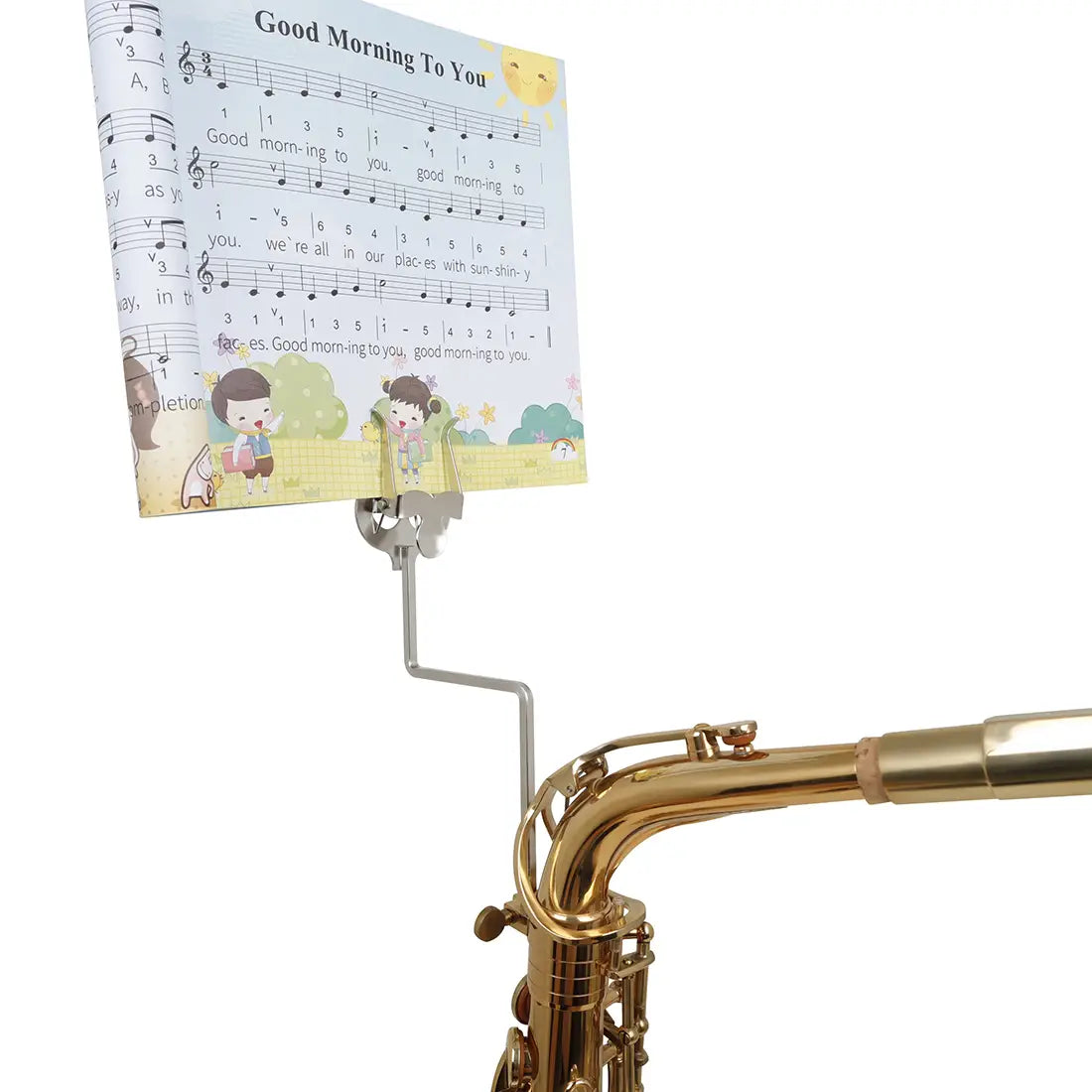 IRIN Music Stand Clarinet Trumpet Flute Winds Saxophone Baritone Portable Marching Sheet Music Stands Musical Instruments Parts