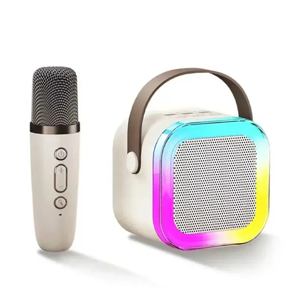 Hot sales K12 Karaoke Microphone KTV with 2 Wireless Microphones for Home Bluetooth 5.3 PA Speaker Singing Children’s Gifts