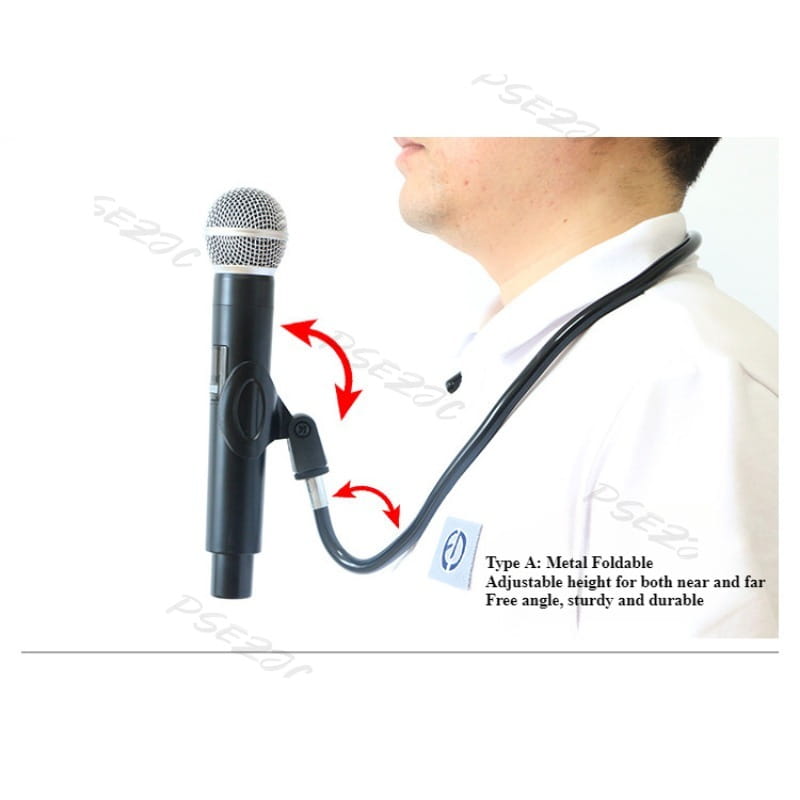 Portable Music Bar with Guitar Keyboard Mic & Stand Microphone Holder