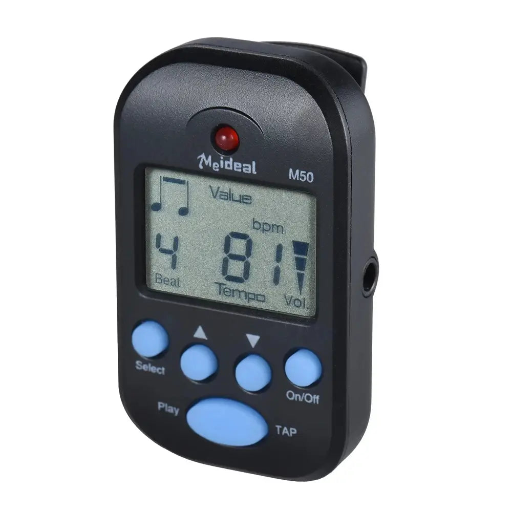 M50 guitar Metronome Professional LCD Digital Rhythm Metronome electric guitar Violin Bass Stringed Instrument Accessories