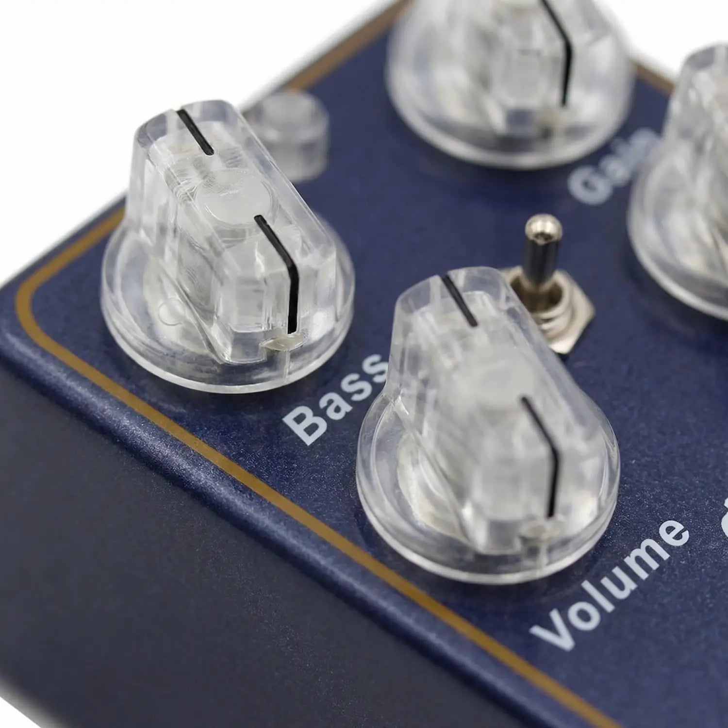 Moskyaudio Cloud Drive Classic Clean Overdrive Guitar Effect Pedal with Flexible Dual Band EQ Pre/Post Control for Guitar