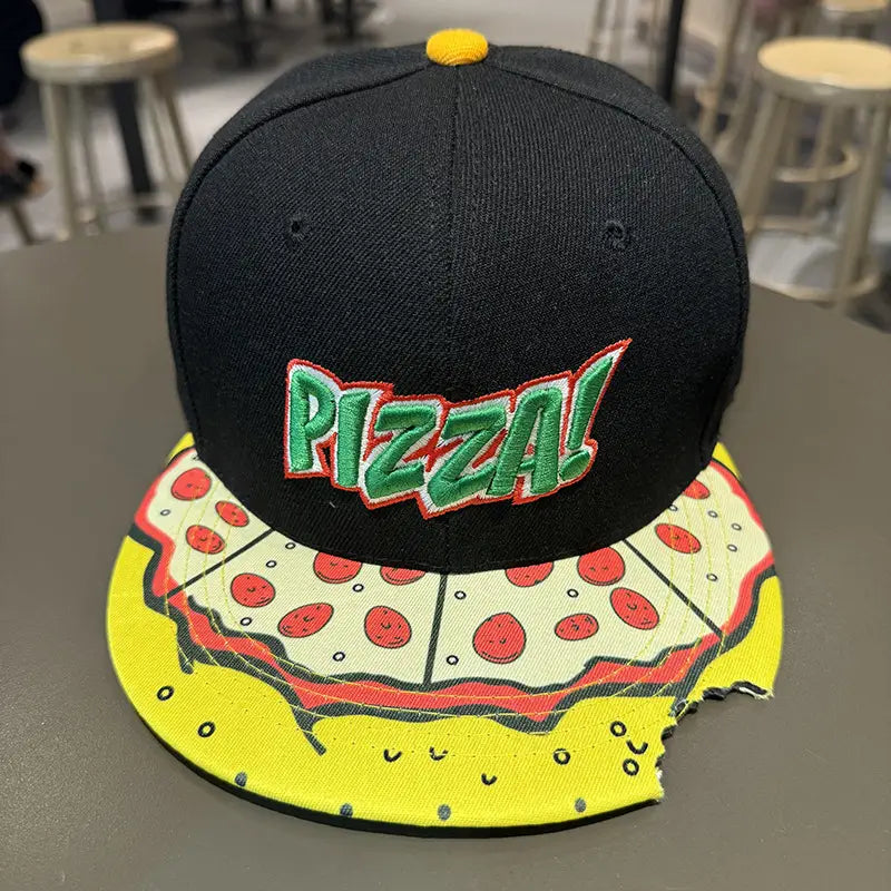 Hip-Hop Hat for Men Spring and Autumn Big Head Flat Brim for Women Celebrity Baseball Cap Summer Street Dance Student Hat