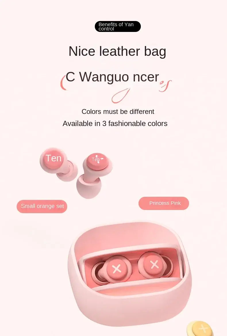 NEW Silicone Earplug Sleep Noise Ear Plug Canceling Noise Reduction Soundproof Anti Soft Slow Rebound Protection Ears Foam
