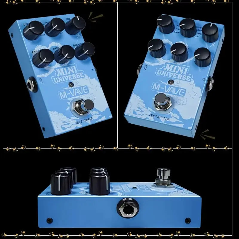 M-VAVE Mini Universe Electric Guitar Digital Reverb Effect PedalTrue Wiring DesignElectric Guitar Parts and Accessories