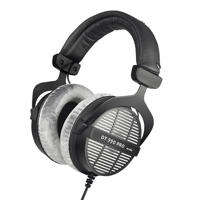 DT 990 PRO Open-Back Studio Headphones Over-Ear Audiophile Grade for Mixing Recording Music Production Earpads Included