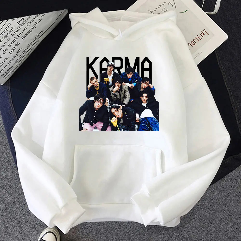 2025 New Album KARMA Hoodie Hot Song Ceremony Retro Women/men Hoodies Autumn Winter Clothes Aesthetic Sweatshirt Vintage