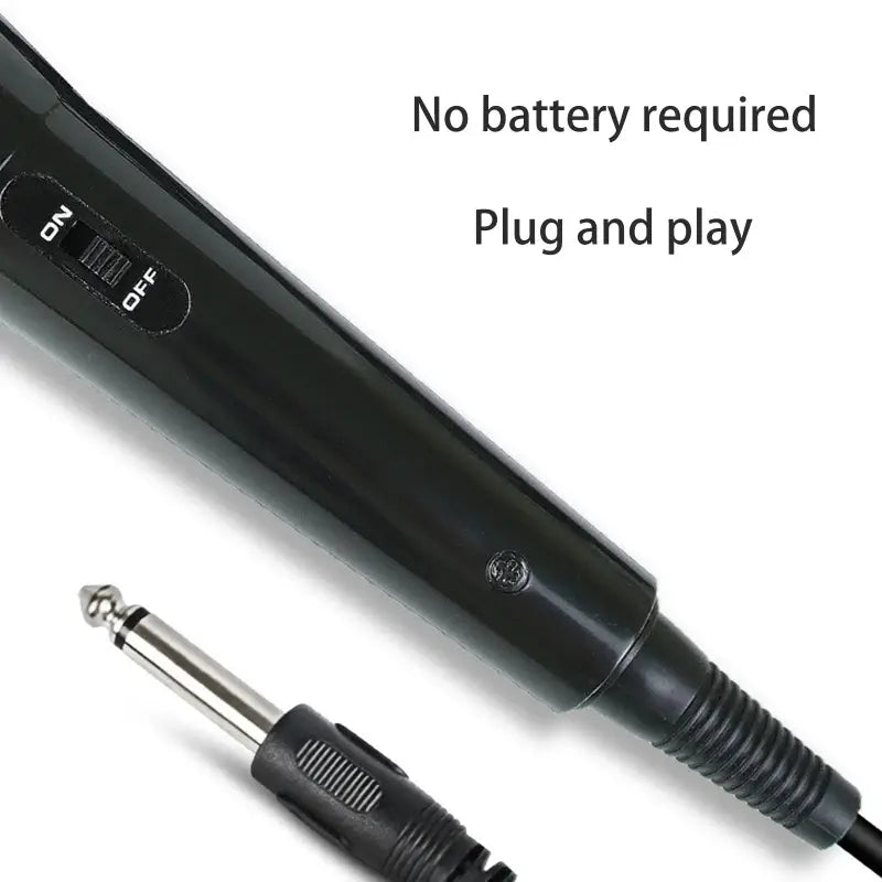 KDES A58 Wired Dynamic Microphone Trolley Multi purpose Wired Microphone Karaoke For Conference Karaoke KTV Singing Performance
