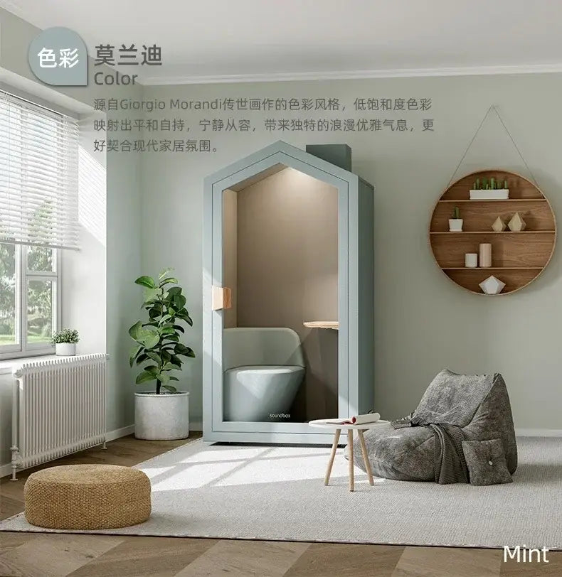 ss K178 s25 A55 Home Learning Warehouse Mute Cabin Mobile Soundproof Room Home KTV Recording Studio Office Telephone Booth