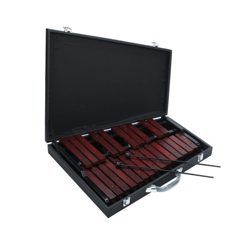 Xylophone Buying in Bulk Wholesale Rose Wood 25-Key Xylophone Percussion Musical Colorful Pipes Product