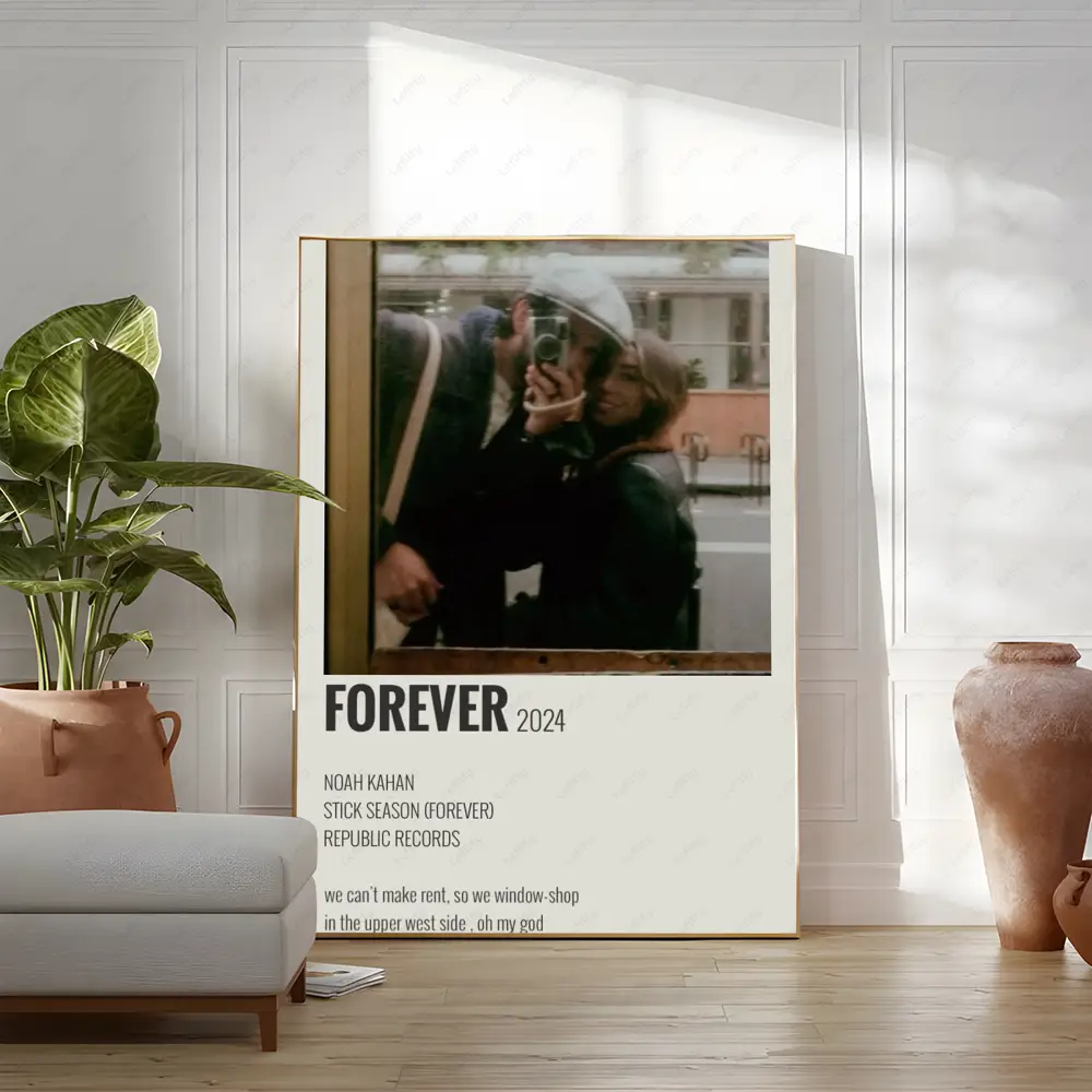 Hip Hop Rapper Music Album Zach Bryan Poster Wall art print art suitable for living room bedroom bar parlor home decoration gift