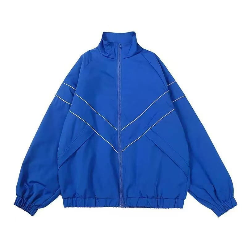 Hip Hop Varsity Jacket Men High Street Patchwork Color Black Windbreaker Coats Women Spring Autumn Thin Fashion College Jackets