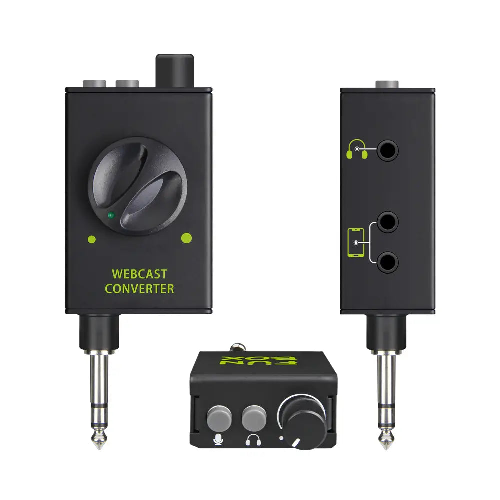 IKGE DJ Console Mixer Live Streaming Adapter output device supports smartphones laptops PCs etc. for Karaoke Recording