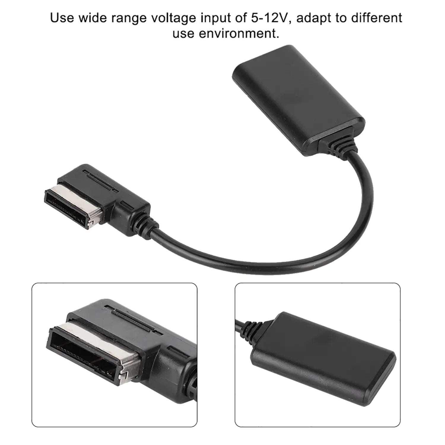 Bluetooth 5.0 AUX Music Interface Adapter Audio Cable Fits For AMI After 2010 years