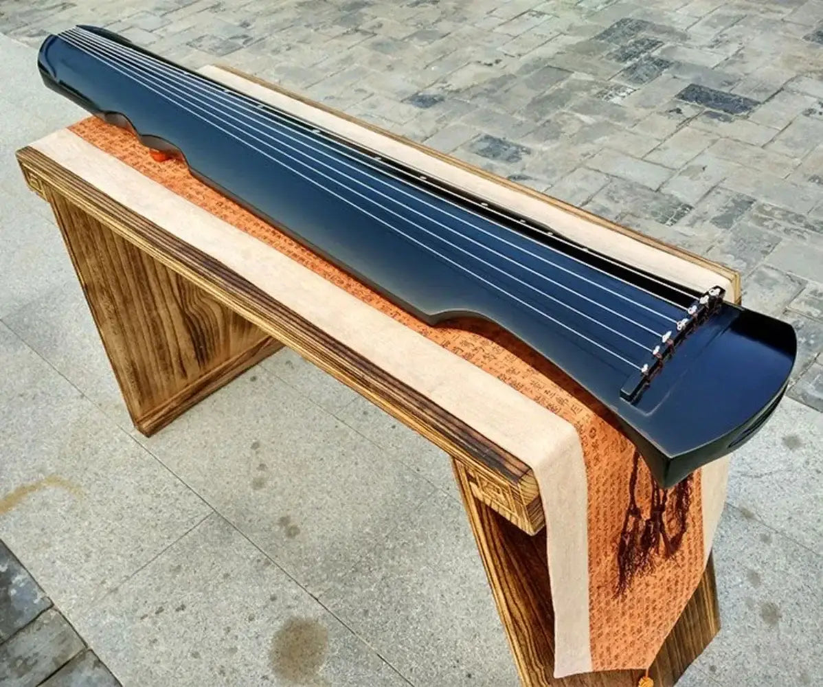 7 Strings Guqin Zither Handmade Guzheng Beginner Stringed Instruments with Accessories Chinese Traditional Musical Instruments