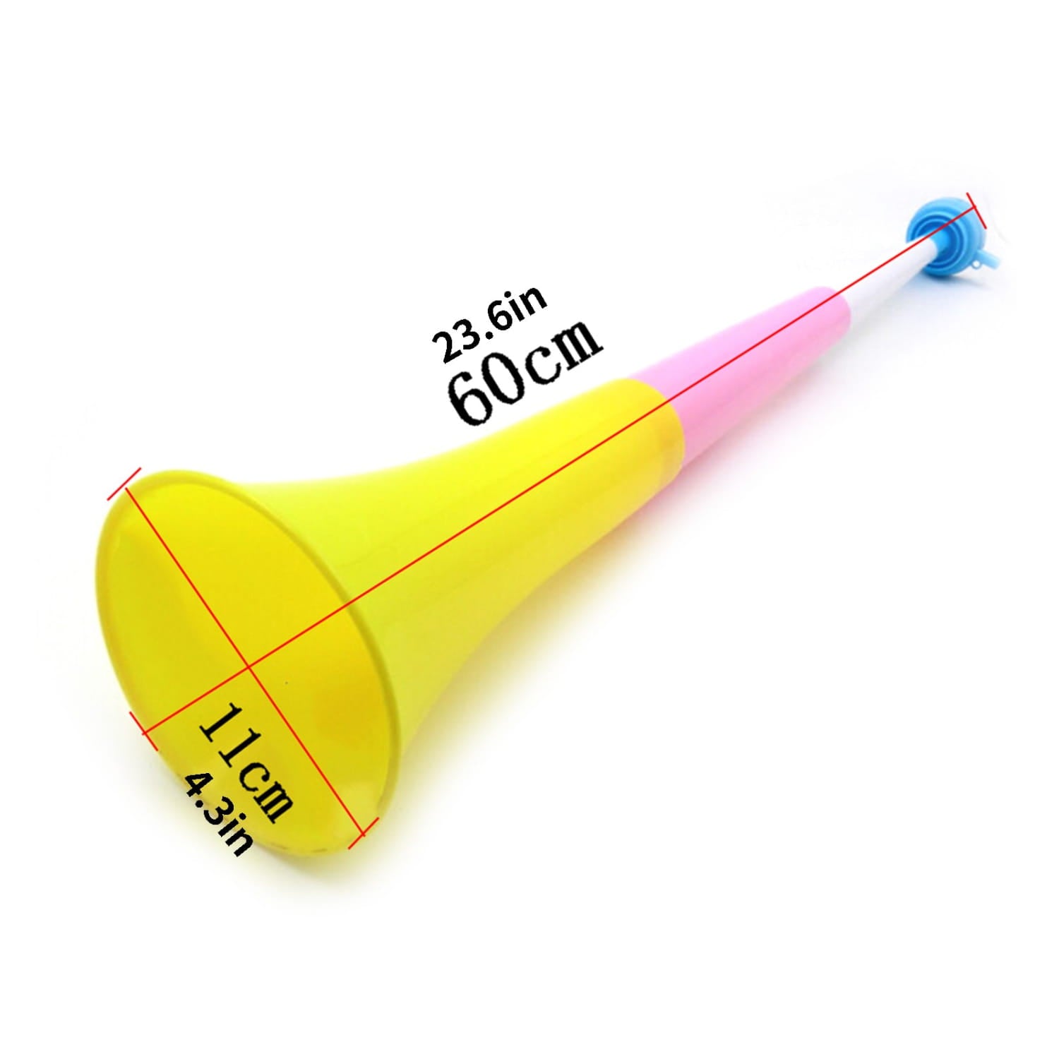 Musical Instruments Removable Football Stadium Cheer Fan Horns European Cup Vuvuzela Horn Kid Trumpet Toy Random Color