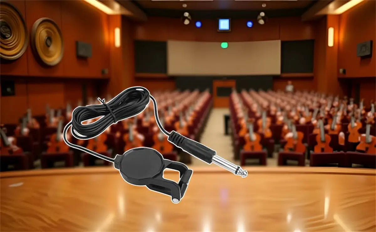 Miwayer Clip-On Pickup Must-Have String Instrument Accessory Durable Musical Instrument Accessory for Acoustic Guitar Violin,