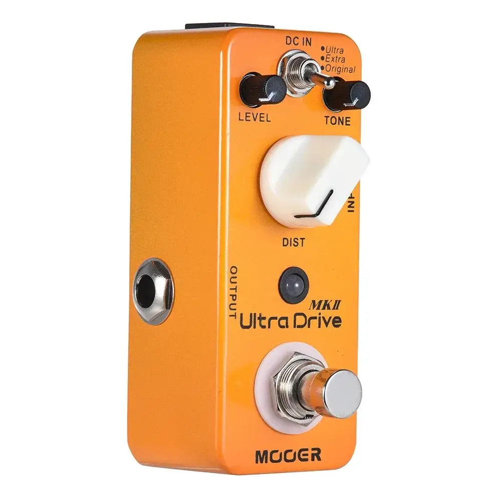 MOOER Ultra Drive MKII Guitar Effect Pedal Distortion Synthesizer Effector True Bypass Full Metal Shell Pedal Guitar Accessories