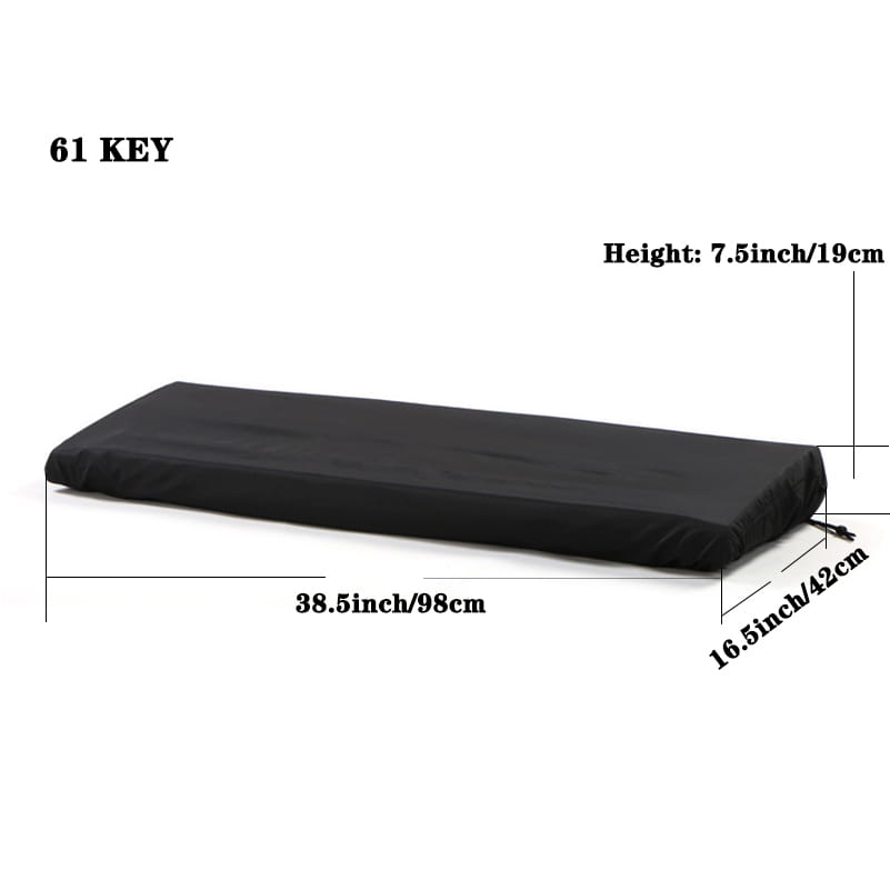 Piano Keyboard Covers for Digital Electric Pianos Full Cover Drawstring Lock Music keyboard Protector Cover For 61 & 88 Keys