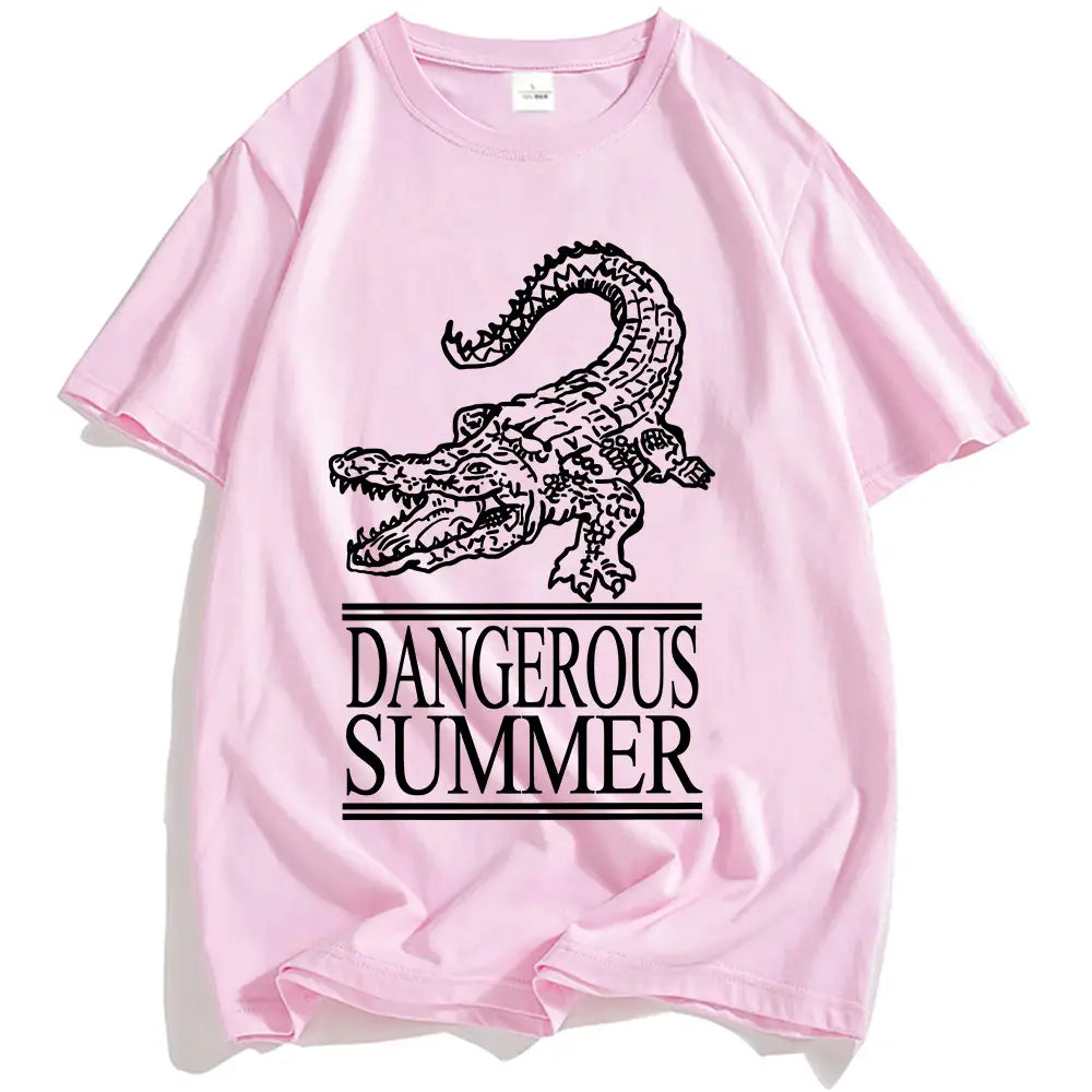 Yeat DANGEROUS SUMMER LOCO TEE Streetwear Hip Hop Printing T-shirt Casual Cotton Men Women Tshirts Fashion Grunge Male T Shirt