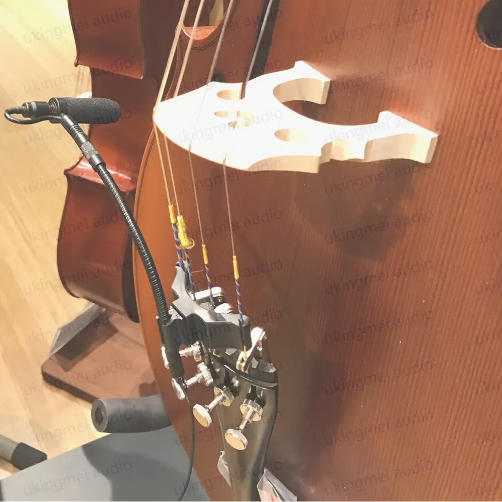 Professional Musical Instrument Condenser Gooseneck Microphone System For Guitar Saxophone Violin Piano Cello Bass Clarinet