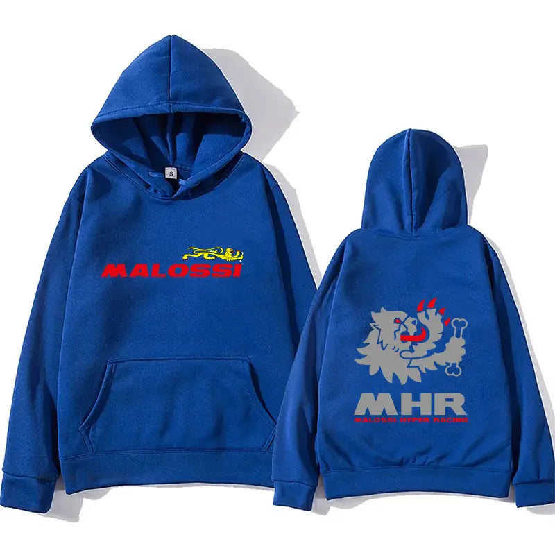 Malossi Theme Printed Hoodie Men’s Sweatshirt Unisex Streetwear Hip Hop Style Autumn Winter Fashion Hip Hop Male Tops Clothes