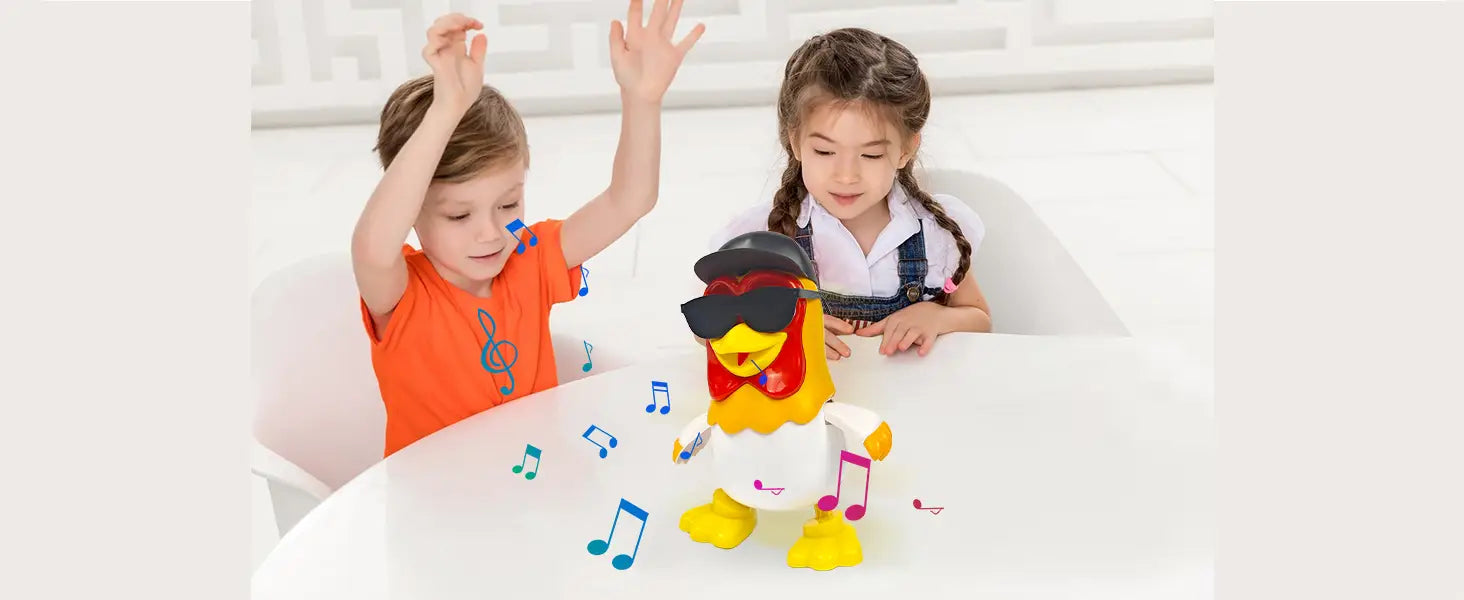 La Granja de Zenon Chicken Baby Toys Dancing Chicken Bartolito Children’s toys Musical Penguin Toys Birthday Gifts