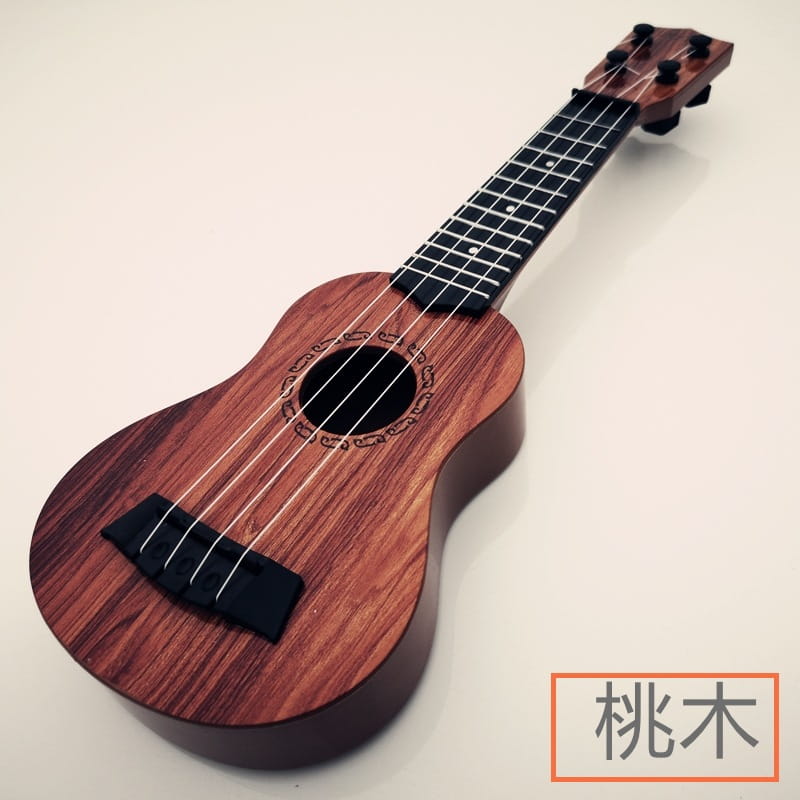 35cm Ukulele Children Guitar Toy Can Be Used To Play Elementary Instruments with Paddles Simulating Yukrili Music Toys