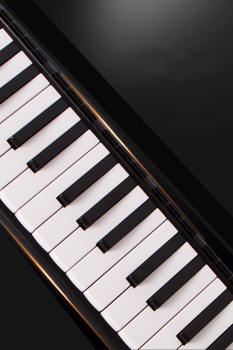 Professional Melodica 37 Keys Children’s Musical Keyboard Kids Mouth Organ Melody Mouth Piece Button Accordion Music Instruments