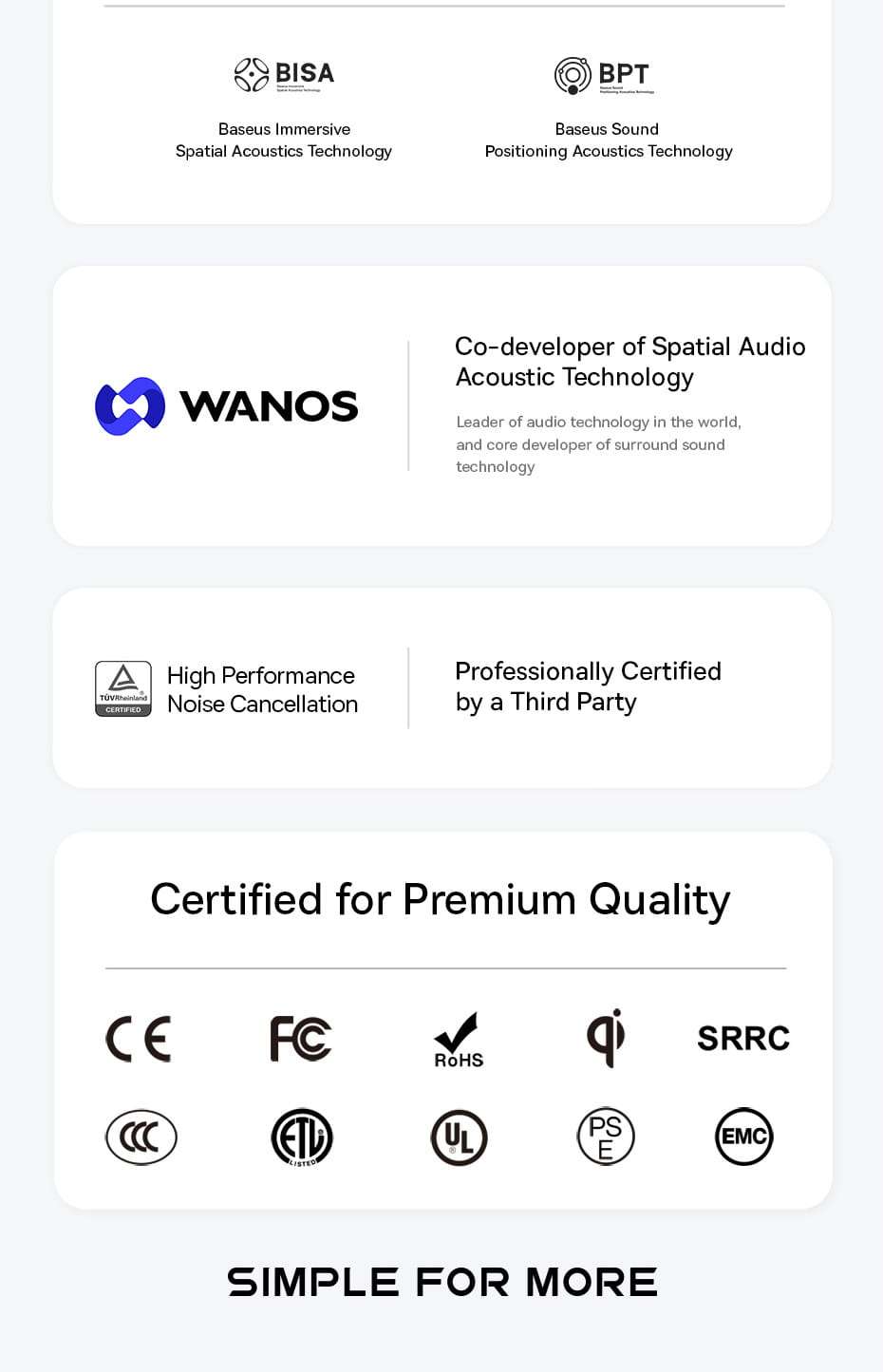 Baseus EP10 Pro ANC Earbuds Wireless Bluetooth 6.0 Earphones 50dB Realtime Adaptive Headphones 6 Mic Hi-Res LDAC IP55 Ear buds