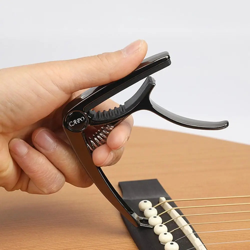 Guitar Capo Metal Aluminum Alloy Guitar Tuner Clamp Professional Key Trigger Capo for Acoustic Electric Musical Instruments
